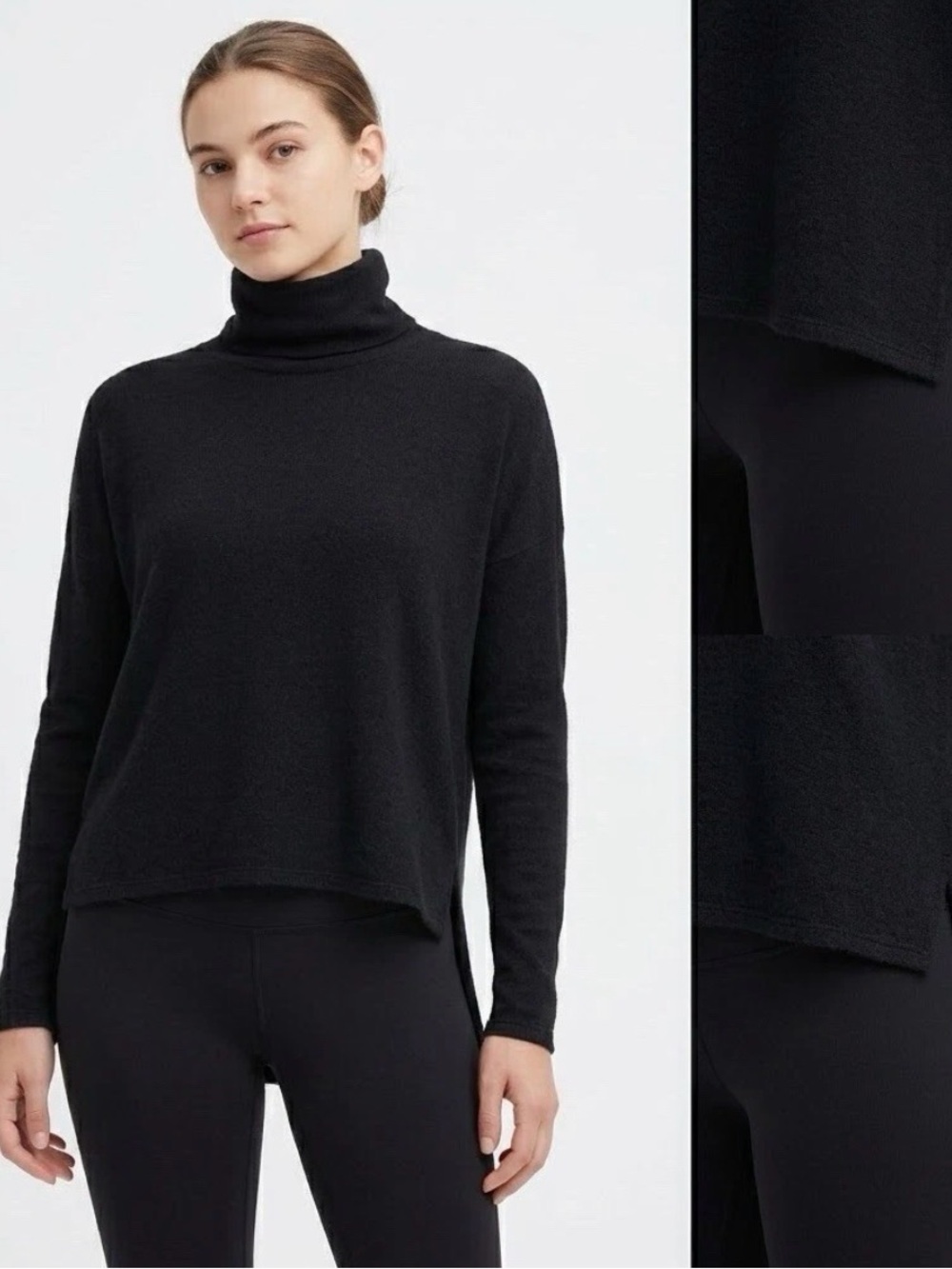 Abercrombie & Fitch Black Turtleneck Sweater XS